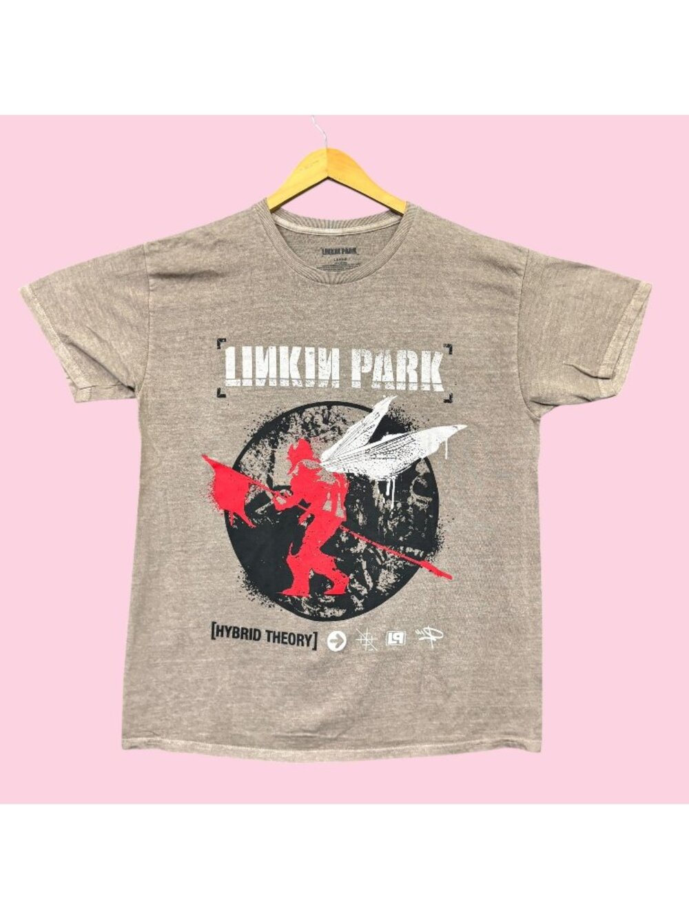 Linkin Park Hybrid Theory Album Rock Band Tee L